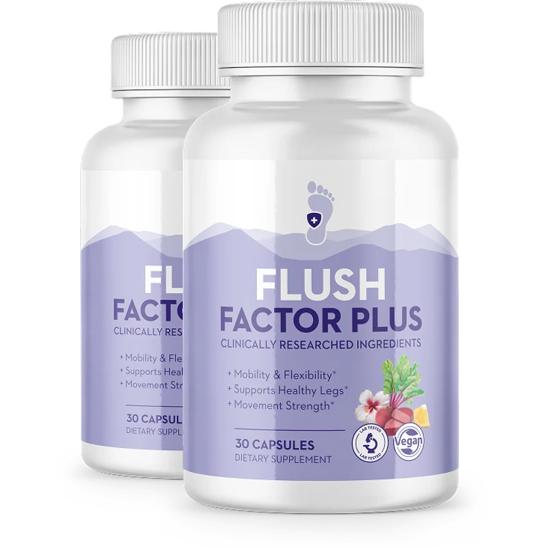 Flush Factor Plus 2-Bottle Bundle — 60-Day Supply