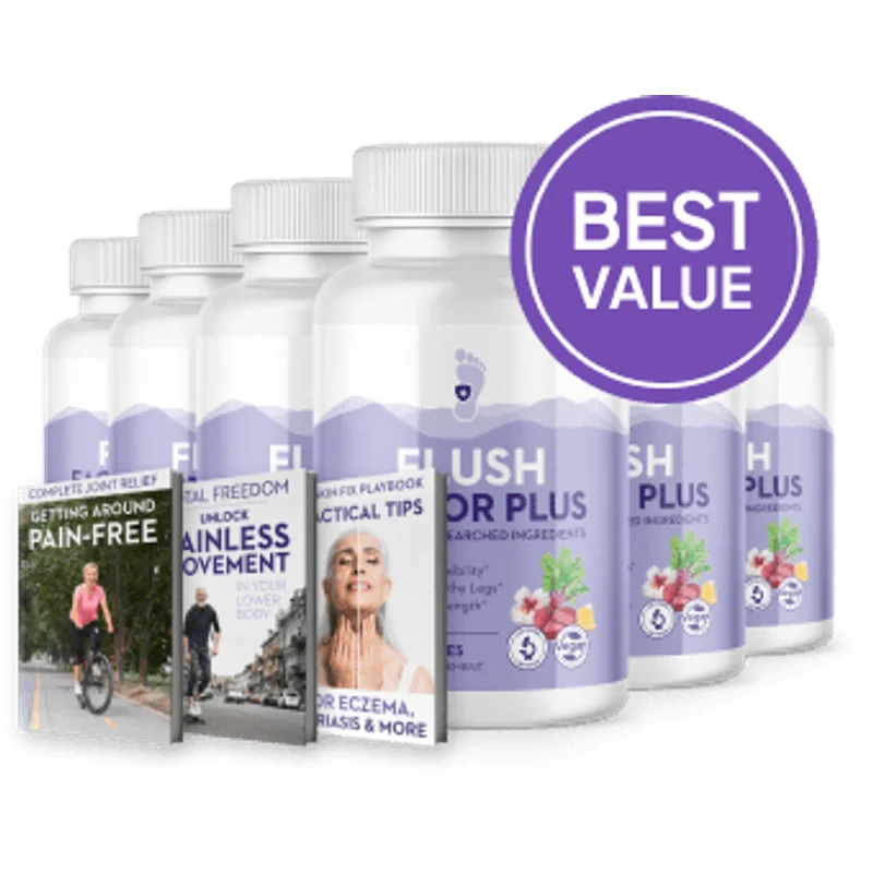 Flush Factor Plus bottle